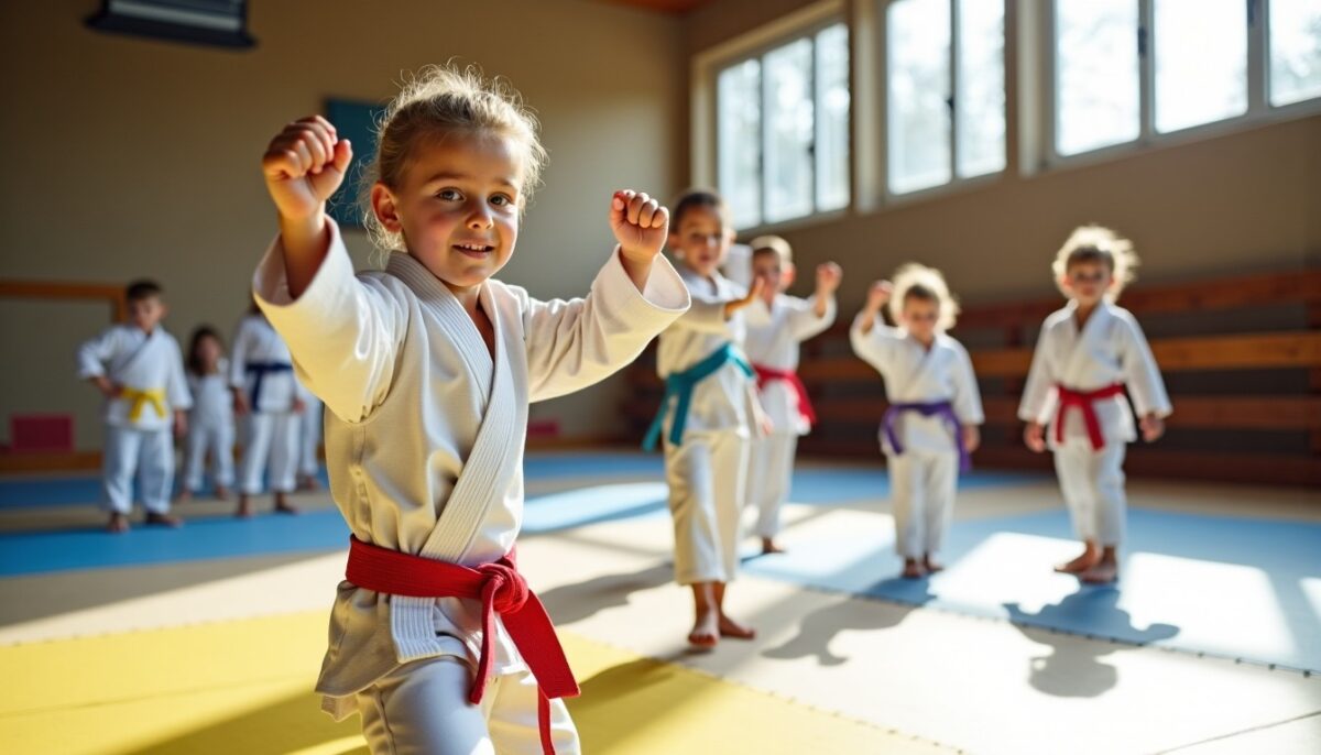 Judo à Caumont-sur-Durance : stage de vacances qui développe technique et confiance des enfants